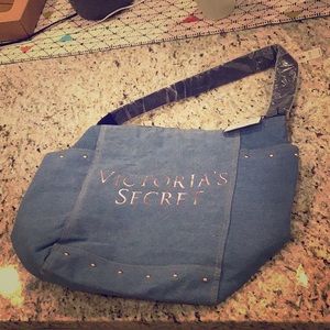 Brand new Victoria secret jean bag